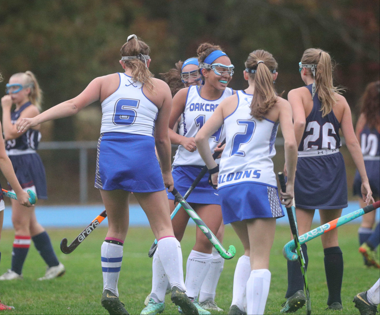 Lacey vs Oakcrest Field Hockey game